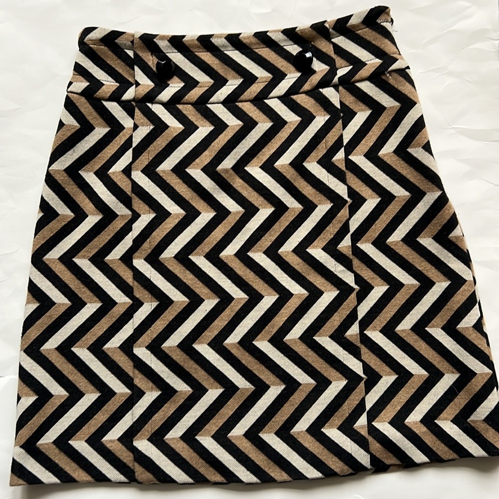 Red Valentino Wool Blend Skirt